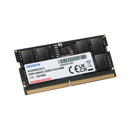 ADATA DDR5 SDRAM 16GB CL46 On-die ECC SO DIMM 262-PIN